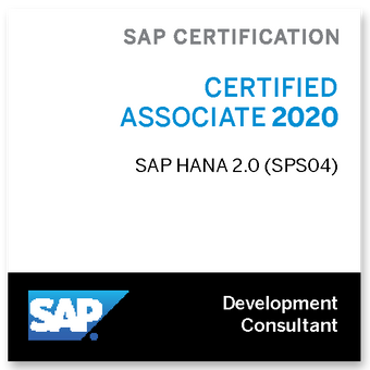 SAP Certified Development Associate - SAP HANA 2.0 (SPS04)
                